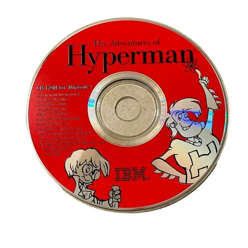 10/$25🦋 The Adventures of Hyperman CD-ROM for Windows